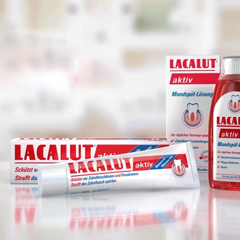Lacalut Aktiv - medical toothpaste